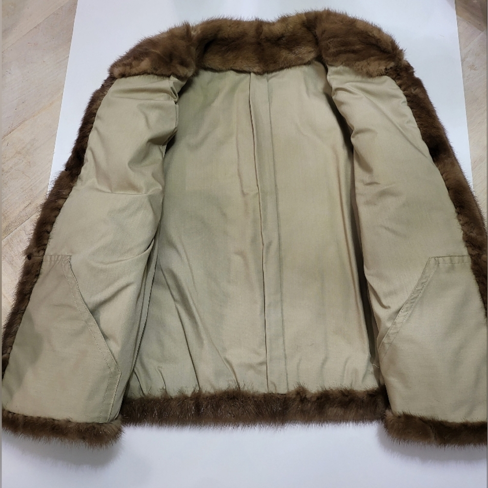 Vintage Custom Mink Jacket - Picture 9 of 11